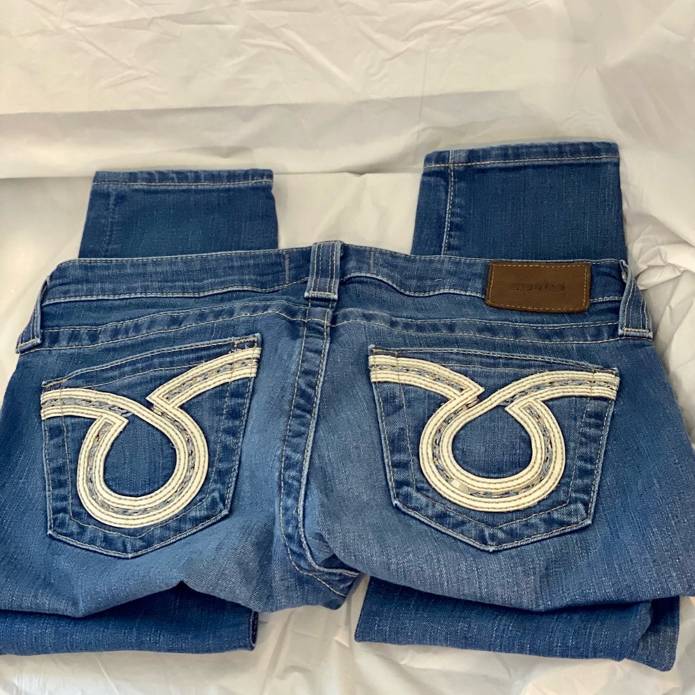 Big Star Jeans Mid Rise Alex Skinny Stretch 29X31 Women's